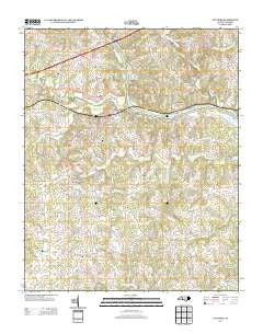 Catawba North Carolina Historical topographic map, 1:24000 scale, 7.5 X 7.5 Minute, Year 2013