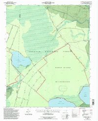 Catfish Lake North Carolina Historical topographic map, 1:24000 scale, 7.5 X 7.5 Minute, Year 1994