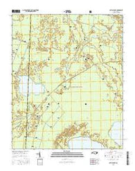 Catfish Lake North Carolina Current topographic map, 1:24000 scale, 7.5 X 7.5 Minute, Year 2016