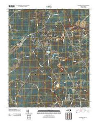 Catherine Lake North Carolina Historical topographic map, 1:24000 scale, 7.5 X 7.5 Minute, Year 2010