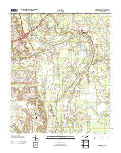 Cedar Creek North Carolina Historical topographic map, 1:24000 scale, 7.5 X 7.5 Minute, Year 2013