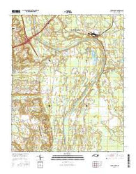 Cedar Creek North Carolina Current topographic map, 1:24000 scale, 7.5 X 7.5 Minute, Year 2016