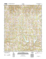 Cedar Grove North Carolina Historical topographic map, 1:24000 scale, 7.5 X 7.5 Minute, Year 2013