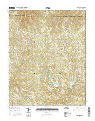Cedar Grove North Carolina Current topographic map, 1:24000 scale, 7.5 X 7.5 Minute, Year 2016
