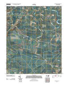 Center Hill North Carolina Historical topographic map, 1:24000 scale, 7.5 X 7.5 Minute, Year 2010