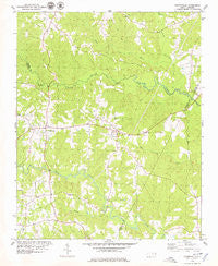Centerville North Carolina Historical topographic map, 1:24000 scale, 7.5 X 7.5 Minute, Year 1978