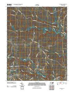 Centerville North Carolina Historical topographic map, 1:24000 scale, 7.5 X 7.5 Minute, Year 2010