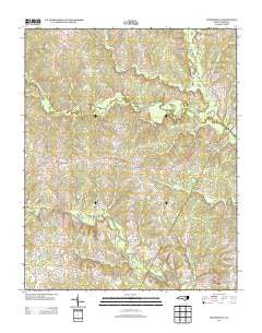 Centerville North Carolina Historical topographic map, 1:24000 scale, 7.5 X 7.5 Minute, Year 2013