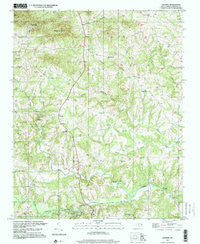 Central North Carolina Historical topographic map, 1:24000 scale, 7.5 X 7.5 Minute, Year 1997