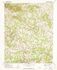 Central North Carolina Historical topographic map, 1:24000 scale, 7.5 X 7.5 Minute, Year 1969