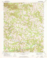 Central North Carolina Historical topographic map, 1:24000 scale, 7.5 X 7.5 Minute, Year 1969