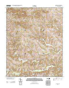 Central North Carolina Historical topographic map, 1:24000 scale, 7.5 X 7.5 Minute, Year 2013
