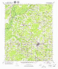 Chadbourn North Carolina Historical topographic map, 1:62500 scale, 15 X 15 Minute, Year 1953