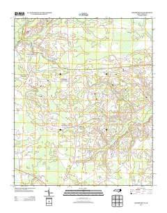 Chadbourn NE North Carolina Historical topographic map, 1:24000 scale, 7.5 X 7.5 Minute, Year 2013