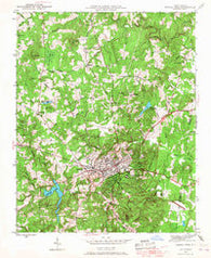Chapel Hill North Carolina Historical topographic map, 1:24000 scale, 7.5 X 7.5 Minute, Year 1946