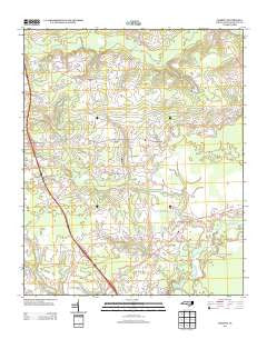 Charity North Carolina Historical topographic map, 1:24000 scale, 7.5 X 7.5 Minute, Year 2013