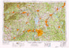 Charlotte North Carolina Historical topographic map, 1:250000 scale, 1 X 2 Degree, Year 1953