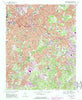 Charlotte East North Carolina Historical topographic map, 1:24000 scale, 7.5 X 7.5 Minute, Year 1967