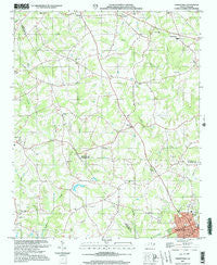 Cherryville North Carolina Historical topographic map, 1:24000 scale, 7.5 X 7.5 Minute, Year 2002