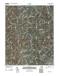 Cherryville North Carolina Historical topographic map, 1:24000 scale, 7.5 X 7.5 Minute, Year 2010