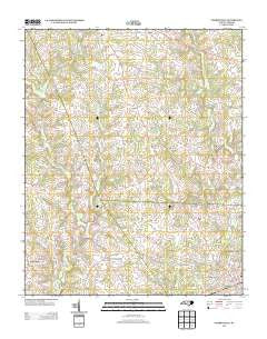 Cherryville North Carolina Historical topographic map, 1:24000 scale, 7.5 X 7.5 Minute, Year 2013