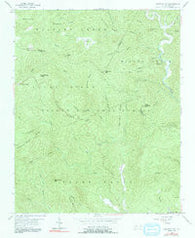 Chestnut Mountain North Carolina Historical topographic map, 1:24000 scale, 7.5 X 7.5 Minute, Year 1956