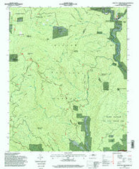 Chestnut Mountain North Carolina Historical topographic map, 1:24000 scale, 7.5 X 7.5 Minute, Year 1994
