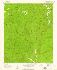 Chestnut Mtn. North Carolina Historical topographic map, 1:24000 scale, 7.5 X 7.5 Minute, Year 1956