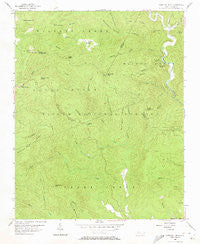 Chestnut Mtn. North Carolina Historical topographic map, 1:24000 scale, 7.5 X 7.5 Minute, Year 1956