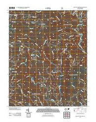 Chestnut Mountain North Carolina Historical topographic map, 1:24000 scale, 7.5 X 7.5 Minute, Year 2011