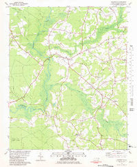 Chinquapin North Carolina Historical topographic map, 1:24000 scale, 7.5 X 7.5 Minute, Year 1981