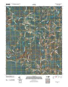 Chinquapin North Carolina Historical topographic map, 1:24000 scale, 7.5 X 7.5 Minute, Year 2010