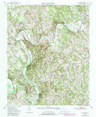 Churchland North Carolina Historical topographic map, 1:24000 scale, 7.5 X 7.5 Minute, Year 1950