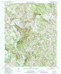 Churchland North Carolina Historical topographic map, 1:24000 scale, 7.5 X 7.5 Minute, Year 1950