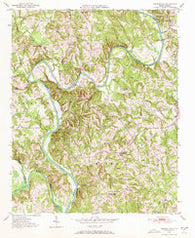 Churchland North Carolina Historical topographic map, 1:24000 scale, 7.5 X 7.5 Minute, Year 1950