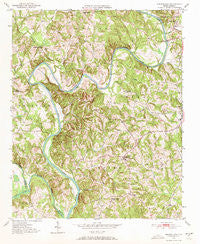 Churchland North Carolina Historical topographic map, 1:24000 scale, 7.5 X 7.5 Minute, Year 1950