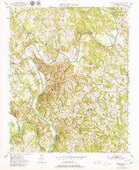 Churchland North Carolina Historical topographic map, 1:24000 scale, 7.5 X 7.5 Minute, Year 1950