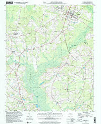 Clarkton North Carolina Historical topographic map, 1:24000 scale, 7.5 X 7.5 Minute, Year 2002