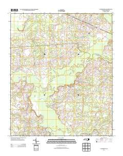 Clarkton North Carolina Historical topographic map, 1:24000 scale, 7.5 X 7.5 Minute, Year 2013
