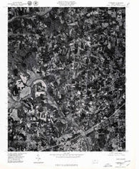 Clemmons North Carolina Historical topographic map, 1:24000 scale, 7.5 X 7.5 Minute, Year 1977