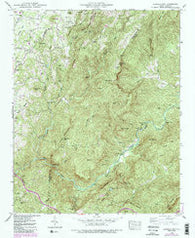 Cliffield Mtn. North Carolina Historical topographic map, 1:24000 scale, 7.5 X 7.5 Minute, Year 1946