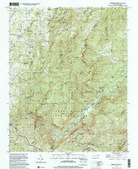 Cliffield Mtn. North Carolina Historical topographic map, 1:24000 scale, 7.5 X 7.5 Minute, Year 1997