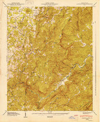 Cliffield Mtn North Carolina Historical topographic map, 1:24000 scale, 7.5 X 7.5 Minute, Year 1947