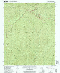 Clingmans Dome North Carolina Historical topographic map, 1:24000 scale, 7.5 X 7.5 Minute, Year 2000