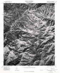 Clingmans Dome North Carolina Historical topographic map, 1:24000 scale, 7.5 X 7.5 Minute, Year 1976