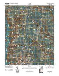 Clinton North North Carolina Historical topographic map, 1:24000 scale, 7.5 X 7.5 Minute, Year 2010