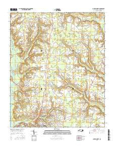 Clinton North North Carolina Current topographic map, 1:24000 scale, 7.5 X 7.5 Minute, Year 2016