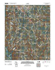 Clinton South North Carolina Historical topographic map, 1:24000 scale, 7.5 X 7.5 Minute, Year 2010