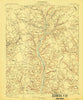 Coharie North Carolina Historical topographic map, 1:62500 scale, 15 X 15 Minute, Year 1909