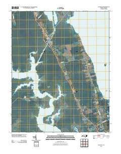 Coinjock North Carolina Historical topographic map, 1:24000 scale, 7.5 X 7.5 Minute, Year 2010